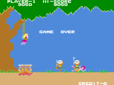 Jungle King - Screenshot - Game Over (World) - 640x480