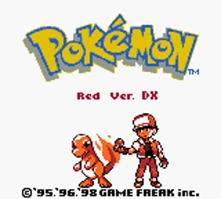 Pokémon Red DX - Screenshot - Game Title (World) - 160x144
