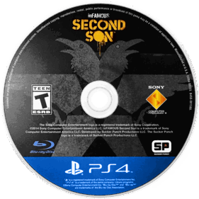 inFAMOUS Second Son - Disc (North America) - 960x960