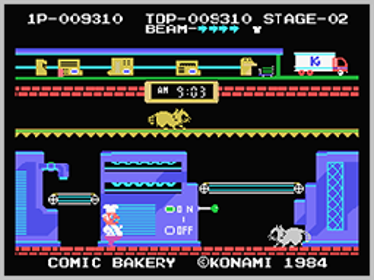 Comic Bakery (Opcode) - Screenshot - Gameplay (World) - 256x192