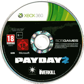 Payday 2 - Disc (Germany) - 2860x2881