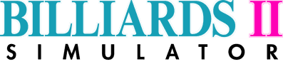 Billiards II Simulator - Clear Logo (Spain) - 3464x786