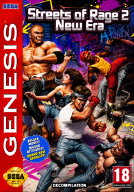 Streets of Rage 2 - Box - Front (United States) - 981x1401