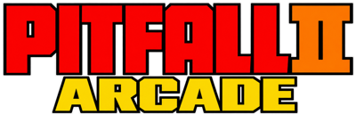 Pitfall II Arcade - Clear Logo (North America) - 1917x619