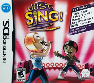 Just Sing! - Box - Front (North America) - 987x870