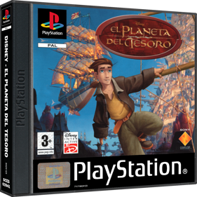 Disney's Treasure Planet - Box - 3D (Spain) - 1429x1429