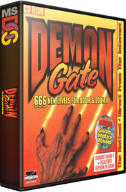 Demon Gate: 666 New Levels for Doom & Doom II - Box - 3D (World) - 582x889