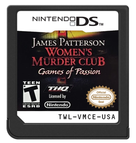 James Patterson: Women's Murder Club: Games of Passion - Cart - Front (North America) - 571x600