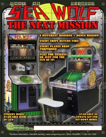 Sea Wolf: The Next Mission - Advertisement Flyer - Front (North America) - 428x550