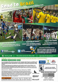 2014 Fifa World Cup Brazil - Box - Back (North America) - 426x600