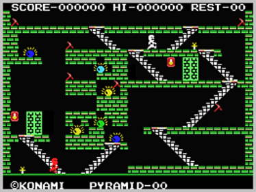 King's Valley - Screenshot - Gameplay (World) - 256x192
