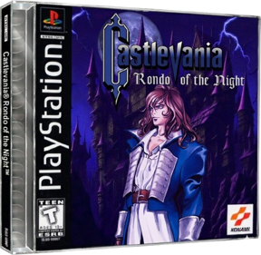 Castlevania: Symphony of the Night - Box - 3D (United States) - 506x493