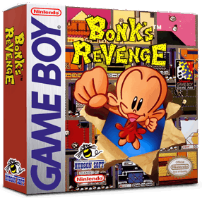 Bonk's Revenge - Box - 3D (North America) - 1016x998
