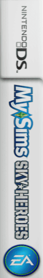 MySims: SkyHeroes - Box - Spine (North America) - 128x829