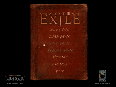 Myst III: Exile - Screenshot - Game Title (World) - 1440x1080