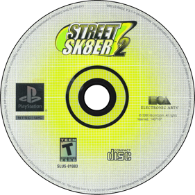 Street Sk8er 2 - Disc (North America) - 1500x1500