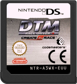 Race Driver: Create & Race - Cart - Front (Europe) - 517x564