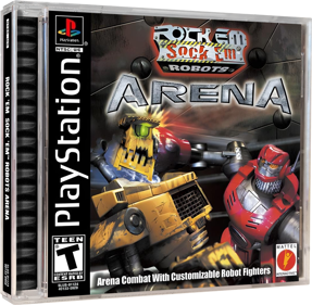 Rock 'em Sock 'em Robots Arena - Box - 3D (North America) - 1227x1200