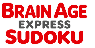 Brain Age Express: Sudoku - Clear Logo (null) - 1544x795