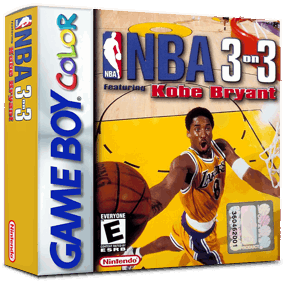 NBA 3 on 3 Featuring Kobe Bryant - Box - 3D (North America) - 1016x998