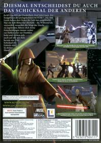 Star Wars: Knights of the Old Republic II: The Sith Lords - Box - Back (Germany) - 1016x1439