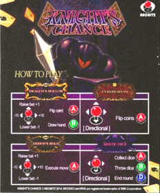 Knight's Chance - Arcade - Marquee (Europe) - 531x641