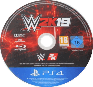 WWE 2K19 - Disc (Europe) - 638x598