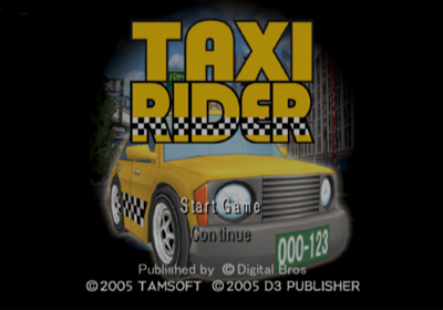 Taxi Rider - Screenshot - Game Title (Europe) - 640x448