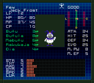 Shin Megami Tensei if... - Screenshot - Gameplay (World) - 256x224