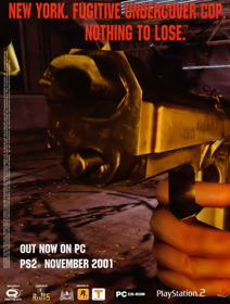 Max Payne - Advertisement Flyer - Front (United Kingdom) - 2425x3200