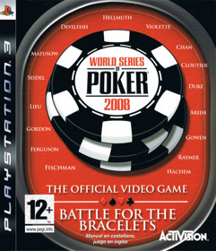 World Series of Poker 2008: Battle for the Bracelets - Box - Front (Europe) - 928x1080