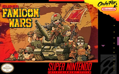 Super Famicom Wars - Fanart - Box - Front (World) - 640x398