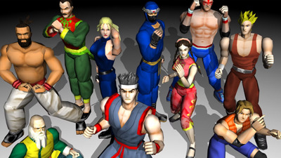 Virtua Fighter 2 - Fanart - Background (World) - 1920x1080