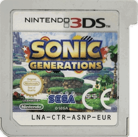 Sonic Generations - Cart - Front (Europe) - 907x905