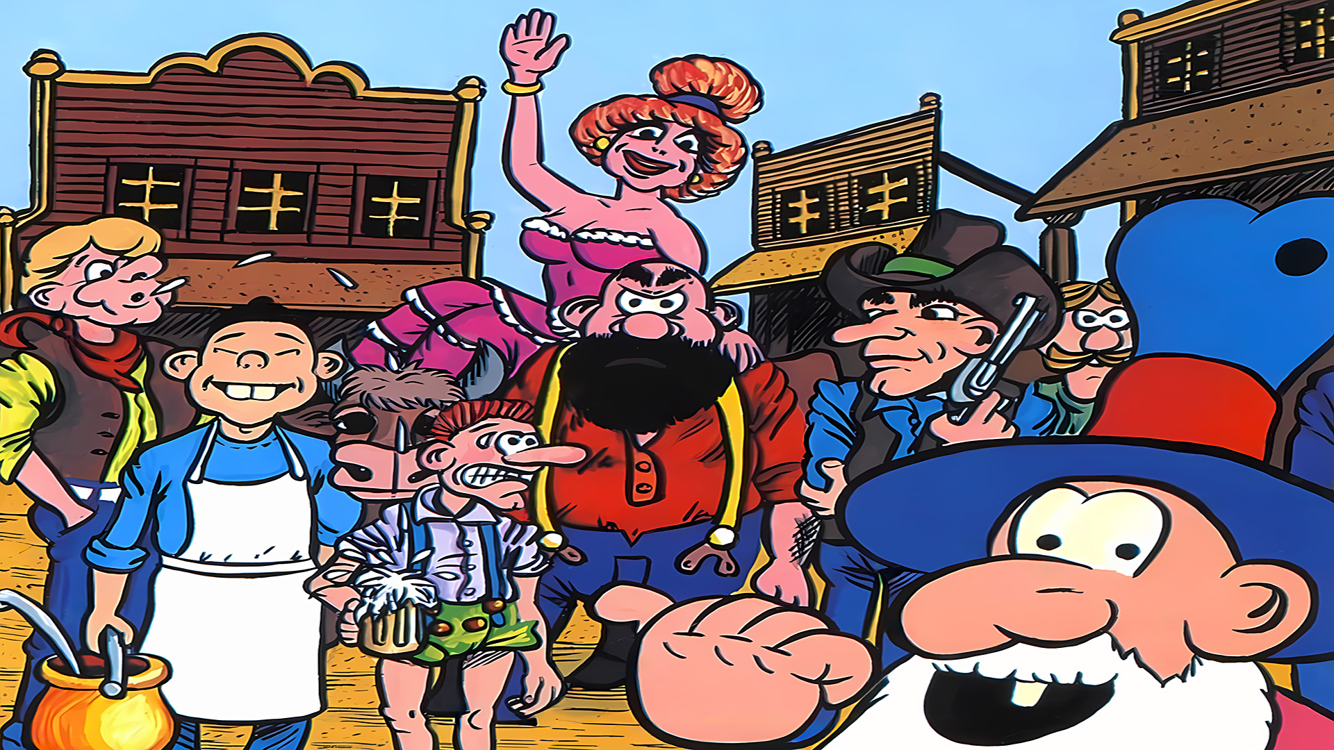 Illustration of Western Games