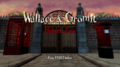 Wallace & Gromit in Project Zoo - Screenshot - Game Title (World) - 1920x1080