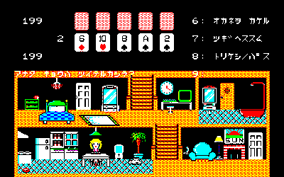 Little Computer People - Screenshot - Gameplay (Japan) - 640x400