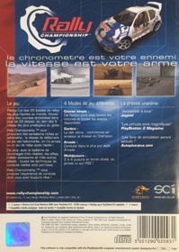 Rally Championship - Box - Back (France) - 483x680
