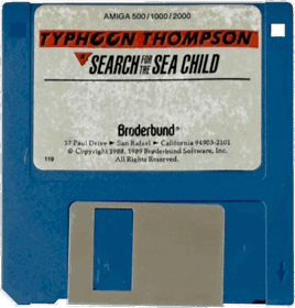Typhoon Thompson in Search for the Sea Child - Disc (North America) - 468x489