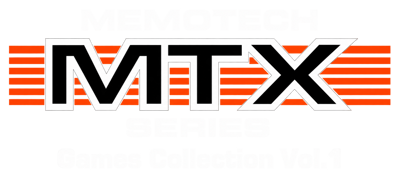 Memotech MTX Series Games Collection Vol.1 - Clear Logo (World) - 1889x833