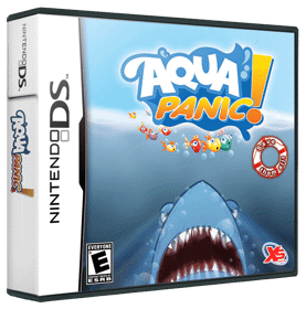 Aqua Panic! - Box - 3D (North America) - 900x911
