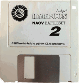 Harpoon Battleset 2: North Atlantic Convoys - Disc (North America) - 854x888