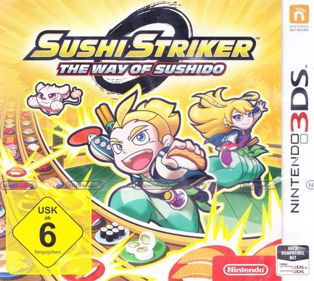 Sushi Striker: The Way of Sushido - Box - Front (Germany) - 894x800