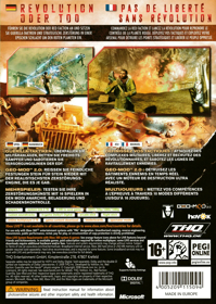 Red Faction: Guerrilla - Box - Back (Europe) - 1461x2056