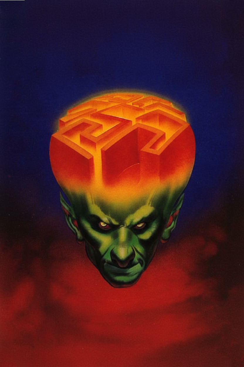 Illustration of Escape from the Mindmaster