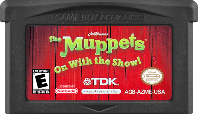 The Muppets: On With the Show! - Cart - Front (North America) - 1000x574