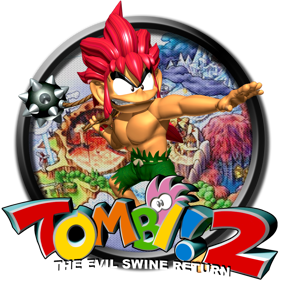 Tomba! 2: The Evil Swine Return - Clear Logo (World) - 1133x1133