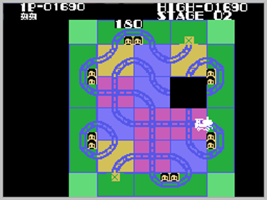 Loco-Motion - Screenshot - Gameplay (World) - 256x192