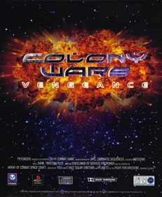 Colony Wars: Vengeance - Advertisement Flyer - Front (United Kingdom) - 1811x2196
