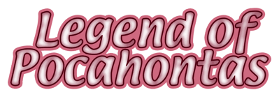 Legend of Pocahontas - Clear Logo (Europe) - 2400x837